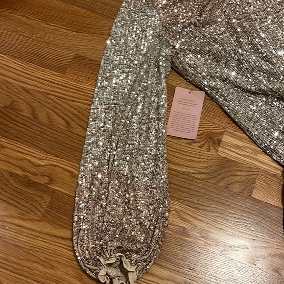 NWT BHLDN Carys Dress -Goldie Mini Sequin Dress size 16 - Picture 12 of 15